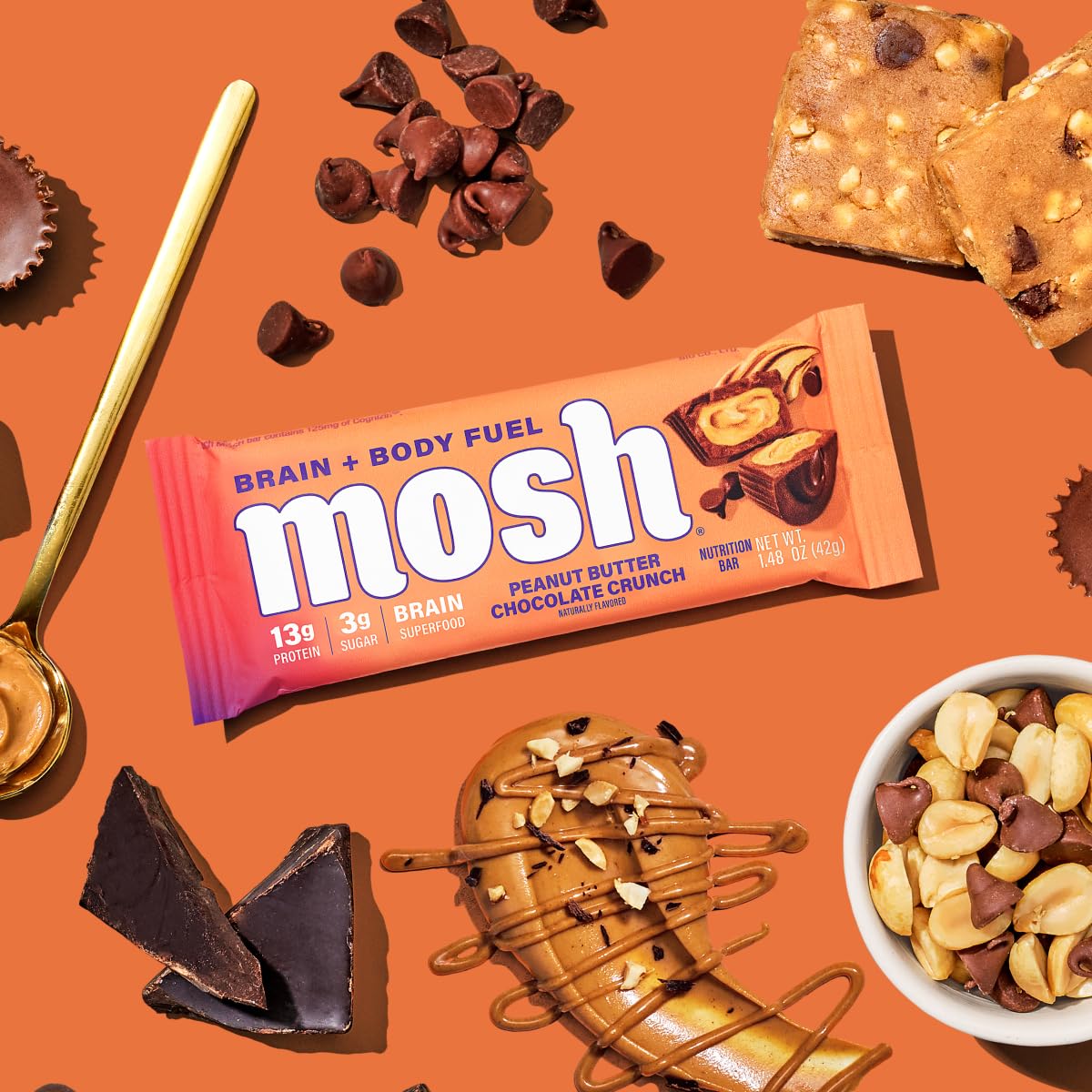 MOSH high-fiber formula for steady energy between meals