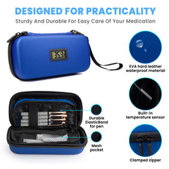 MOSKESON travel case exterior in EVA for durable portability