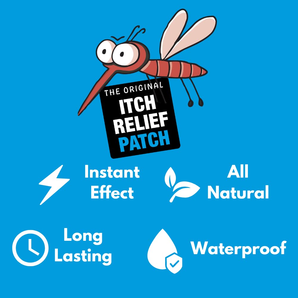 Moskinto patches suitable for all ages, easy peel and apply for bites.