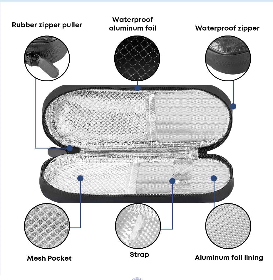 MOSLA estuche portátil facilita llevar suministros médicos en cualquier viaje