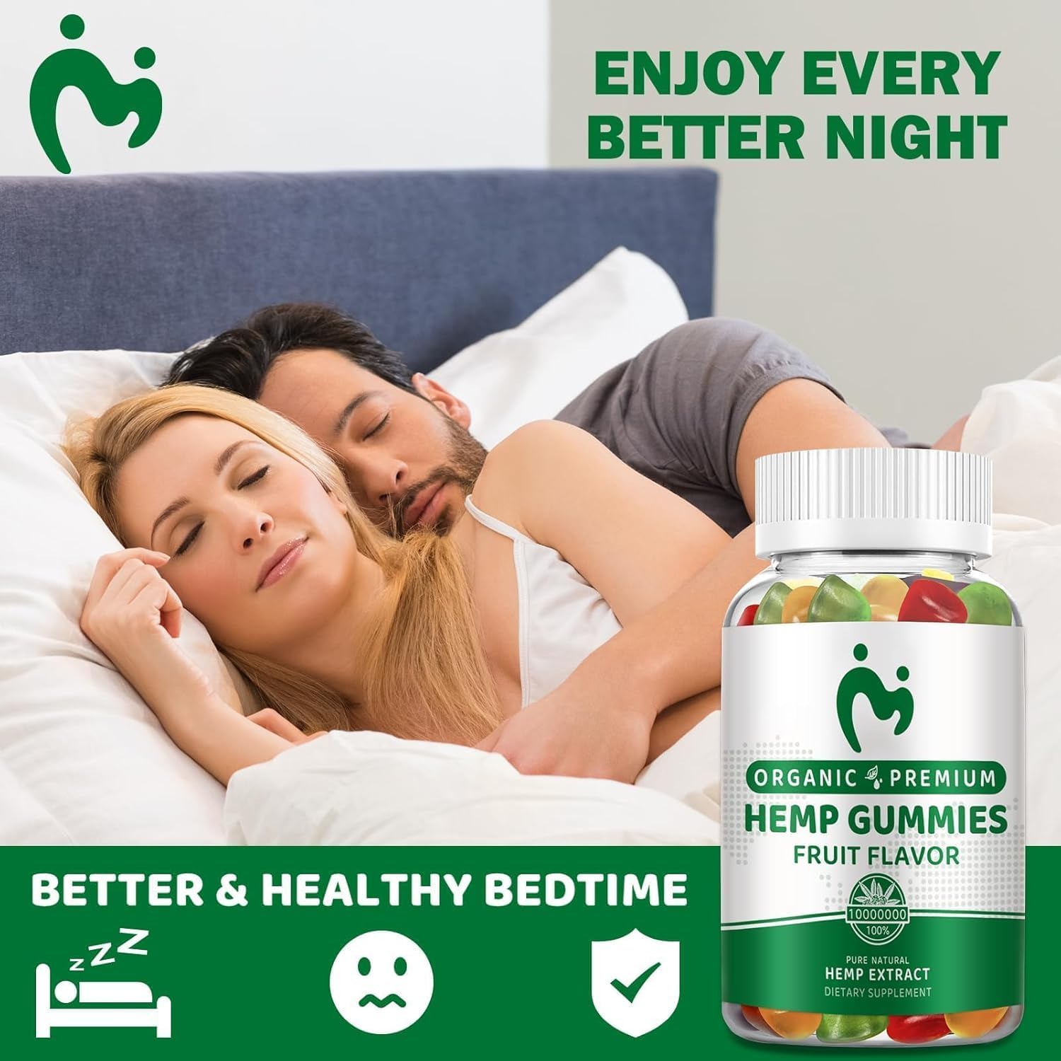 MOSRAY Hemp Gummies packaging box conveys convenient take-anywhere format