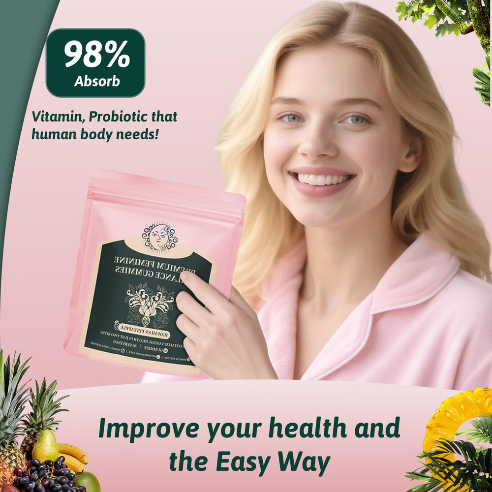 Gummies with pineapple slice emphasize Hawaiian flavor and tropical sensory appeal.