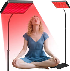 MOTAYU red light therapy face panel provides at-home skin care with 660nm light.