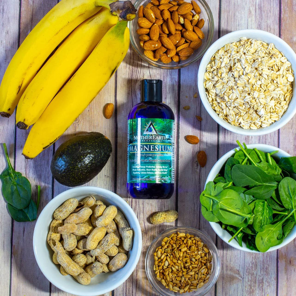 Mother Earth Minerals magnesium powder prepared to support muscle function.