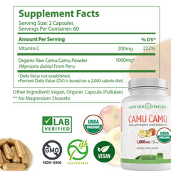 Mother Nature Organics sourcing from Peruvian rainforest for natural vitamin C