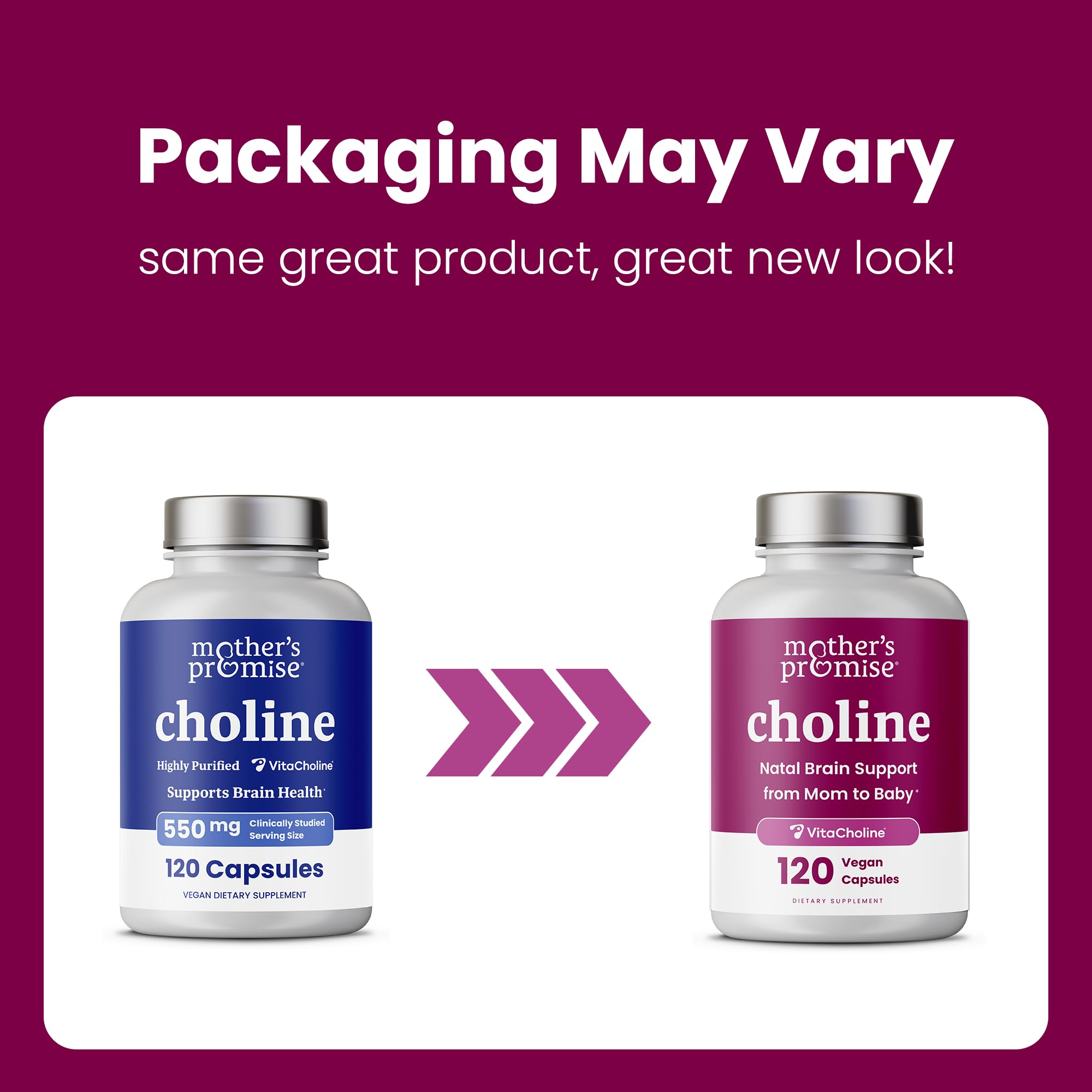 Lifestyle shot with a prenatal routine featuring vegan choline supplement