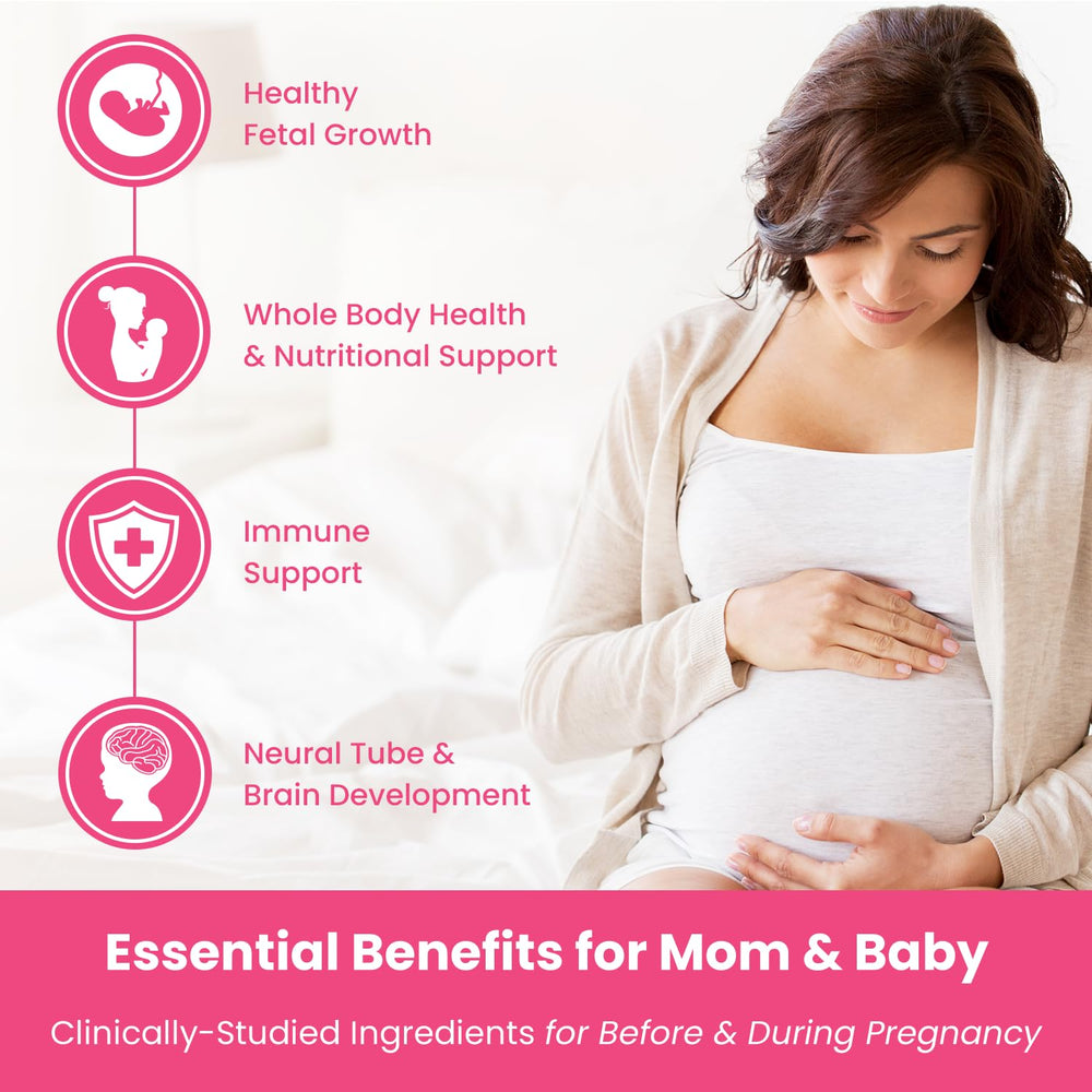 Mother's Promise 120-count bottle signals convenient pregnancy wellness