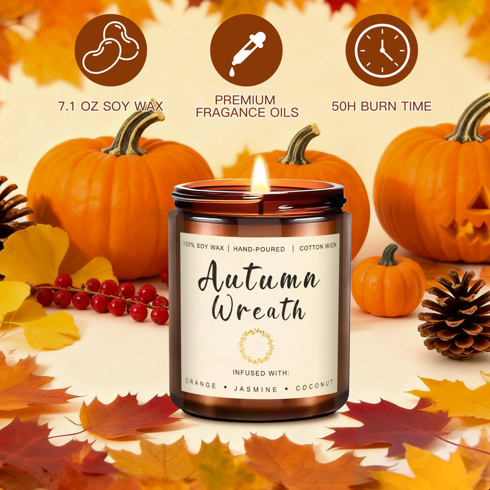MOULENGGU Cashmere Cedar candle jar adds comforting warmth