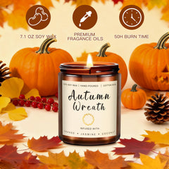 MOULENGGU Cashmere Cedar candle jar adds comforting warmth