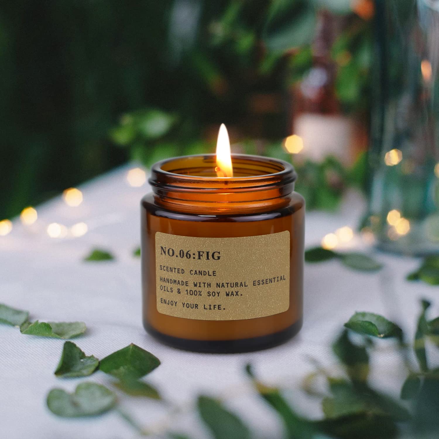 MOULENGGU decorative amber jars offering long-lasting fragrance