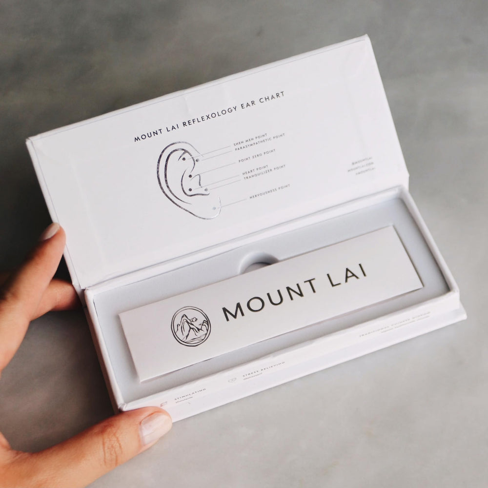 Mount Lai ear seeds offer potential stress relief through acupressure points