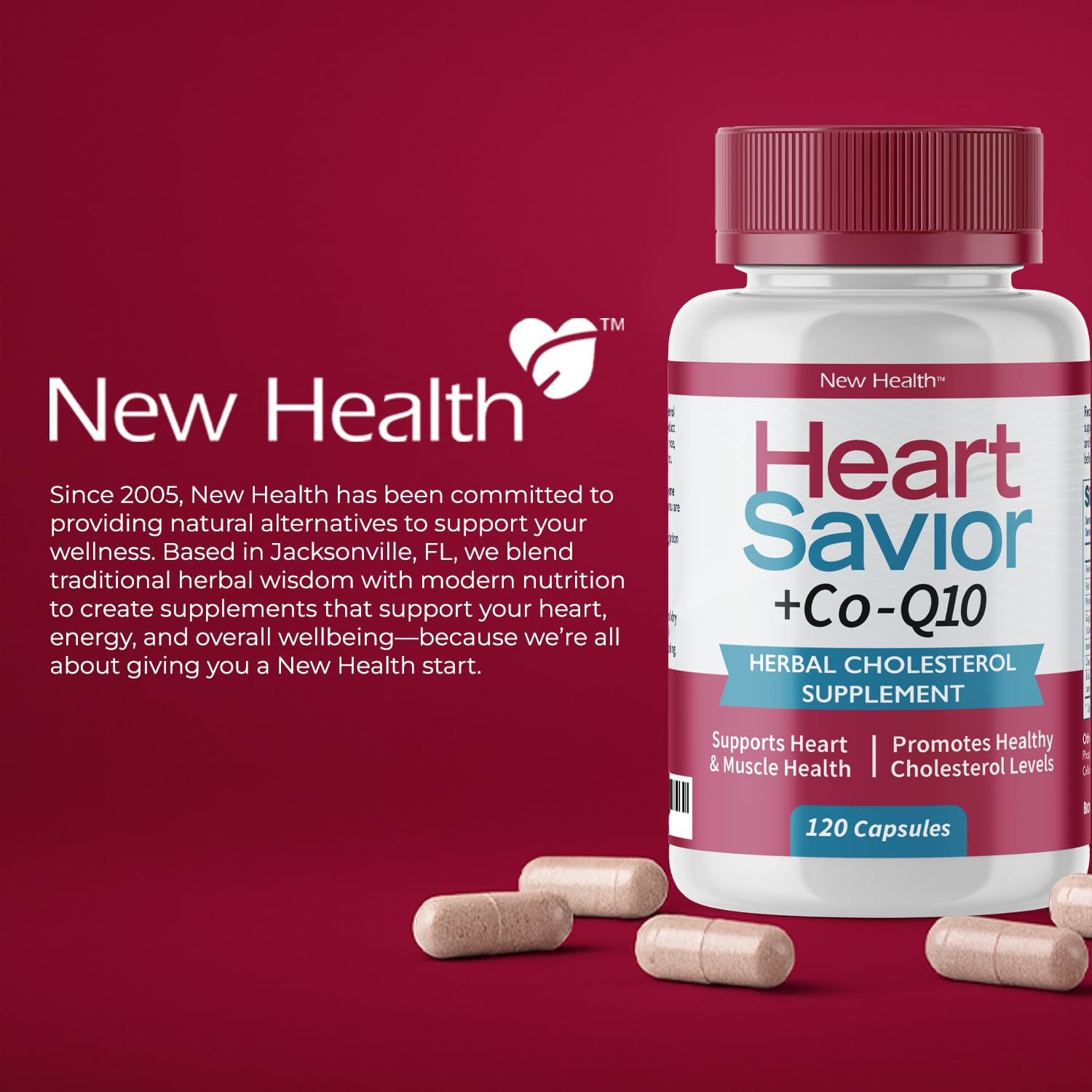 Mountain Health lifestyle shot suggesting a simple daily routine with this supplement