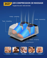 MOUNTRAX heat function enables warm sessions to support circulation.