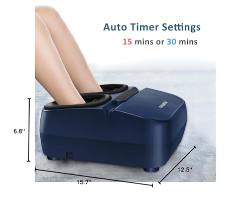 MOUNTRAX Foot Massager with heat enhances daily foot care ritual.