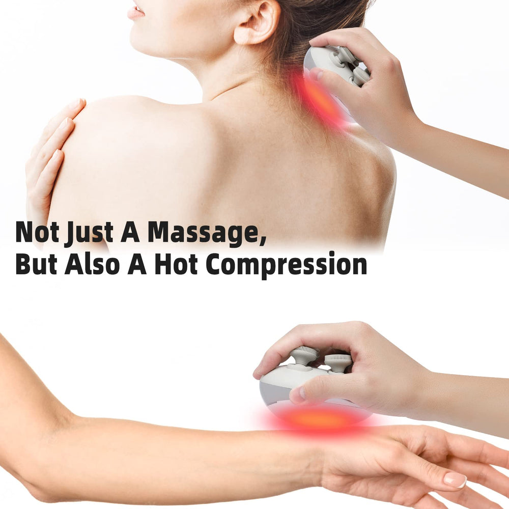 MOUNTRAX heated kneading head relaxes muscles and comforts the scalp during sessions.