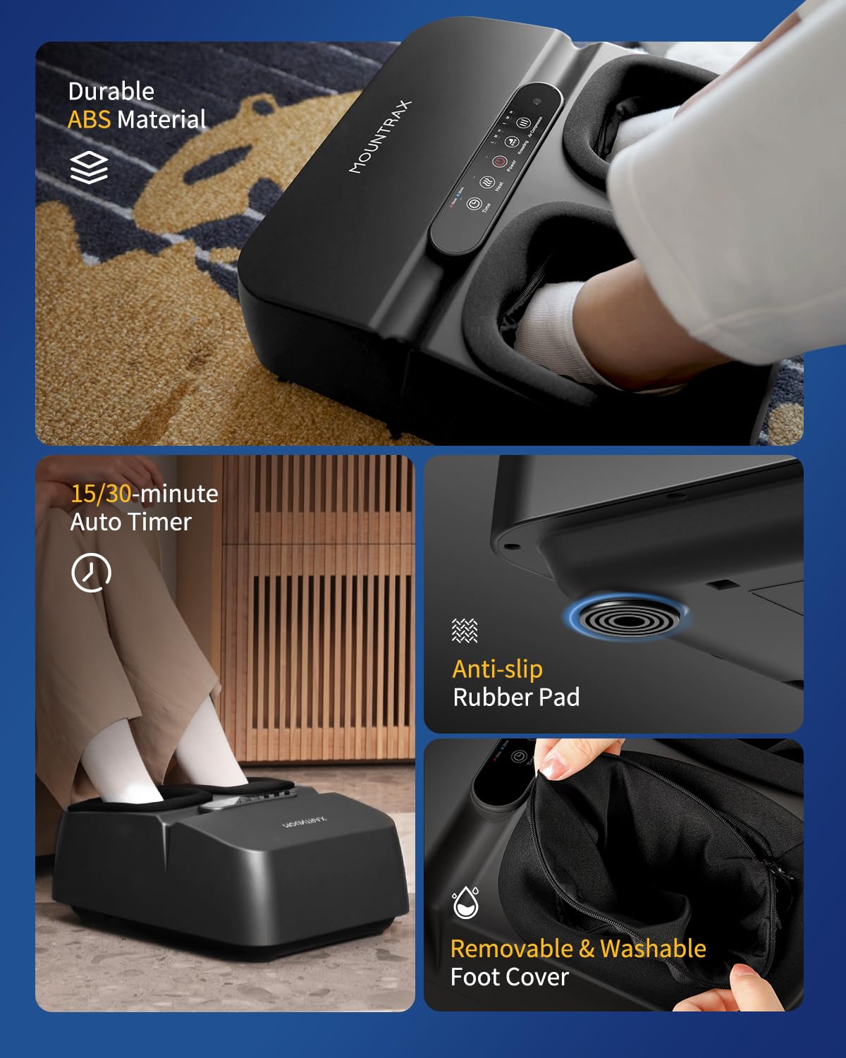 MOUNTRAX remote and touch panel enable easy, on-demand adjustments.
