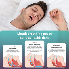 Mouth Breathing Patch medical-grade material provides skin-friendly low sensitivity wear