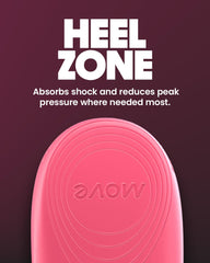 Move Baseline zero-drop feel demonstrated for natural foot alignment.