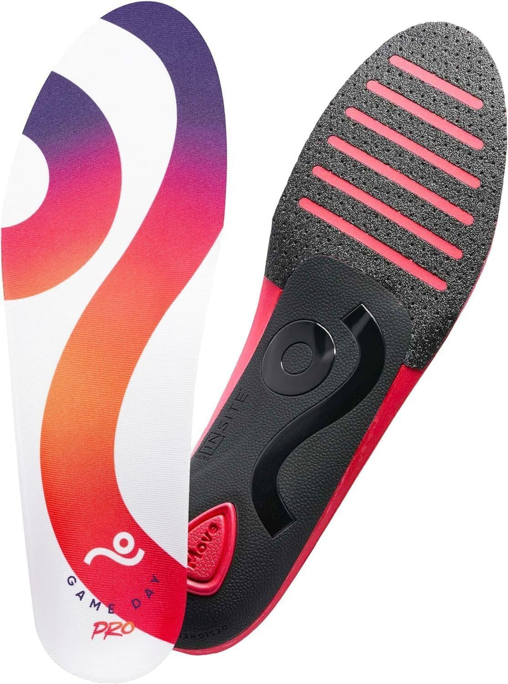 MOVE Game Day Pro close-up of the insole heel showing targeted support and cushioning.