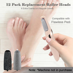 MOVELOVE regular coarse roller refill for daily foot maintenance.