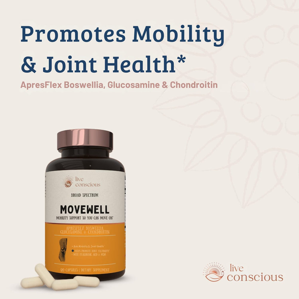 MoveWell MSM formulation for mobility and exercise recovery