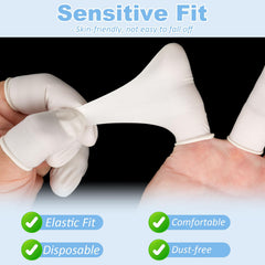 MOWPOG electronic repair finger cots prevent oils from touching delicate components.