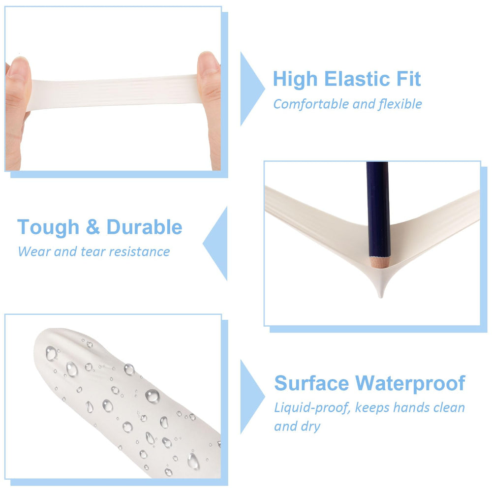 MOWPOG finger cots for jewelry making keep surfaces pristine.