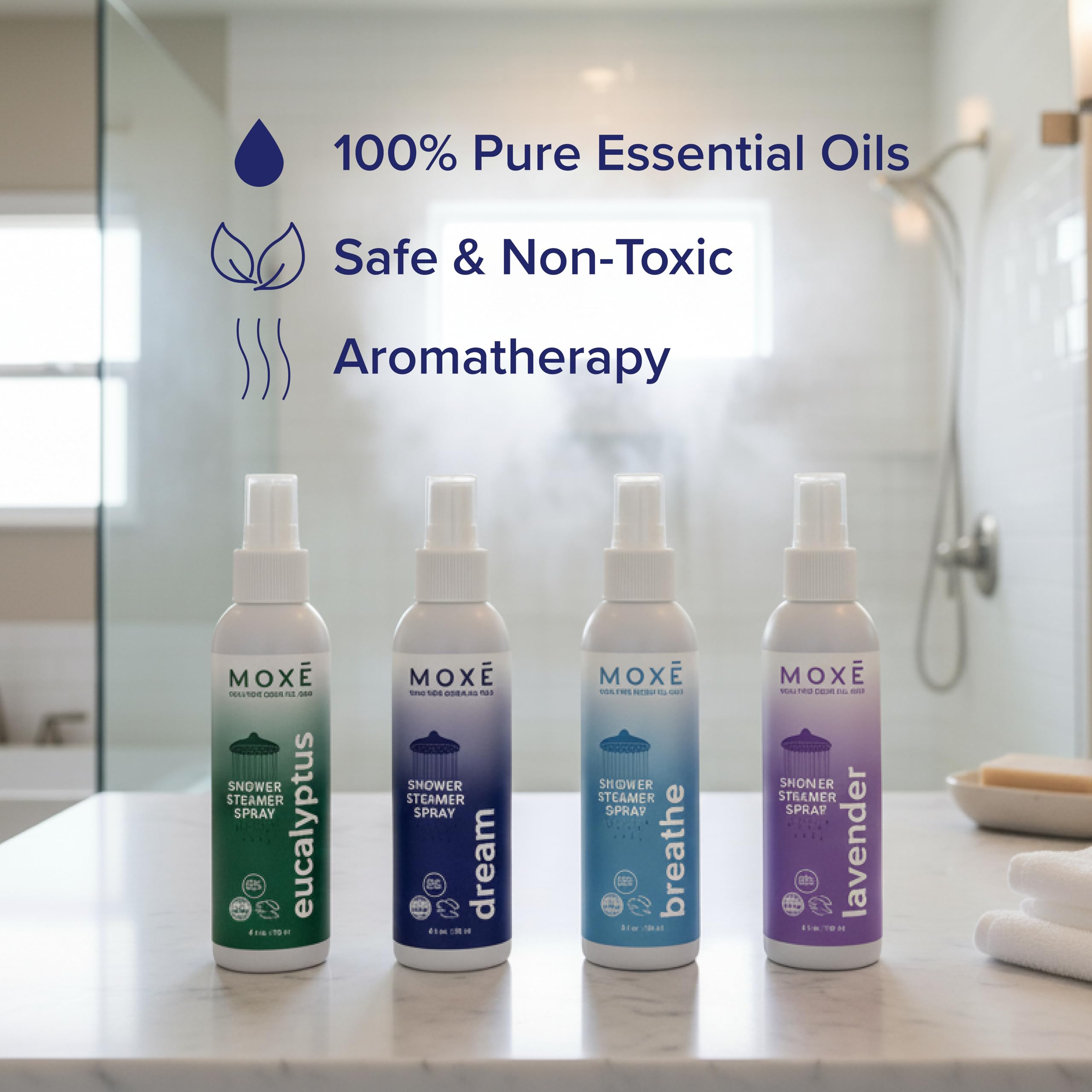 MOXE Dream bottle designed to help unwind and drift into a soothing routine