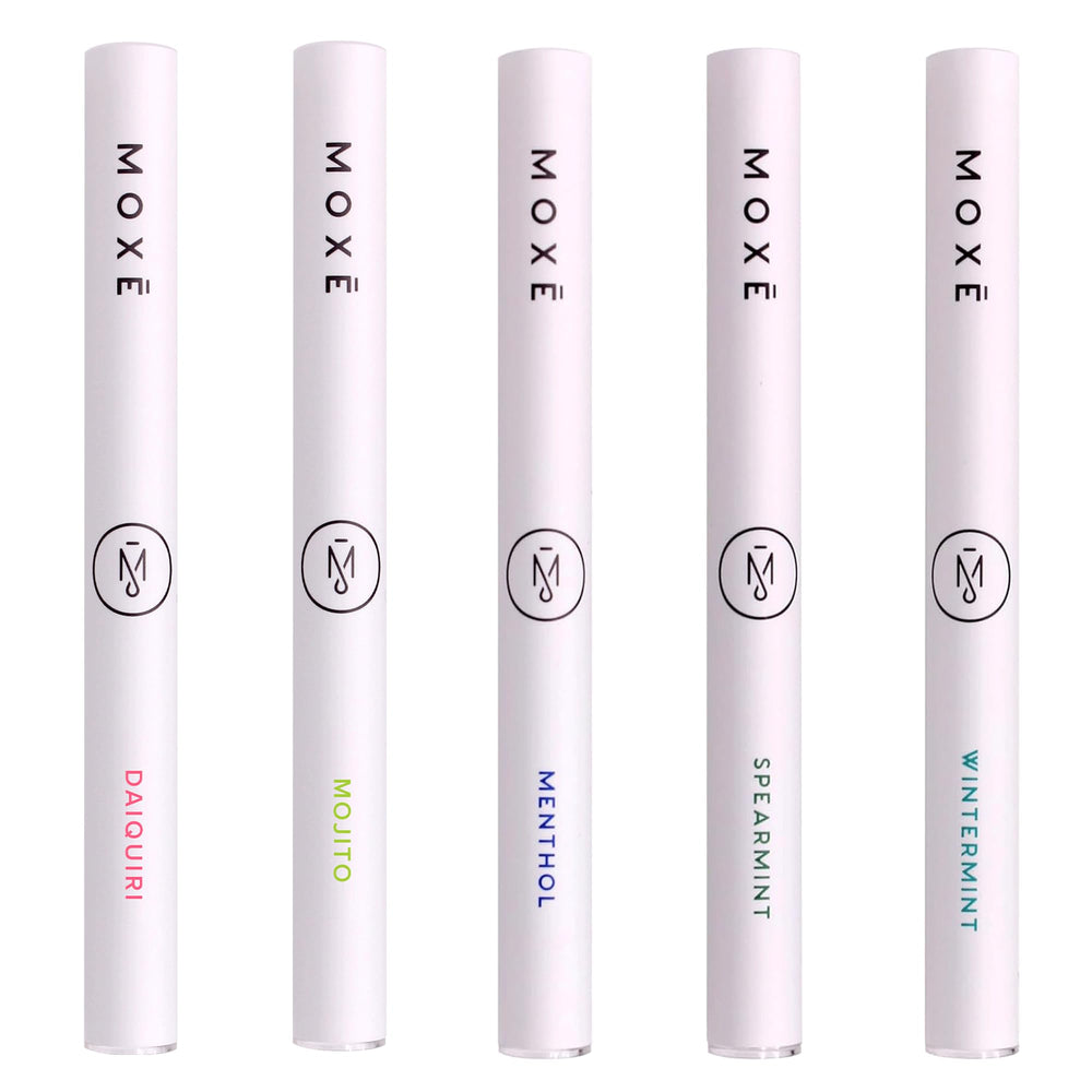 MOXE discreet oral-fixation inhaler—a pocket-friendly alternative.