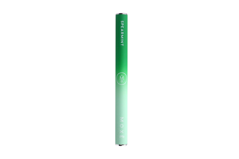 MOXE scent-release moment captures invigorating mint burst when used.