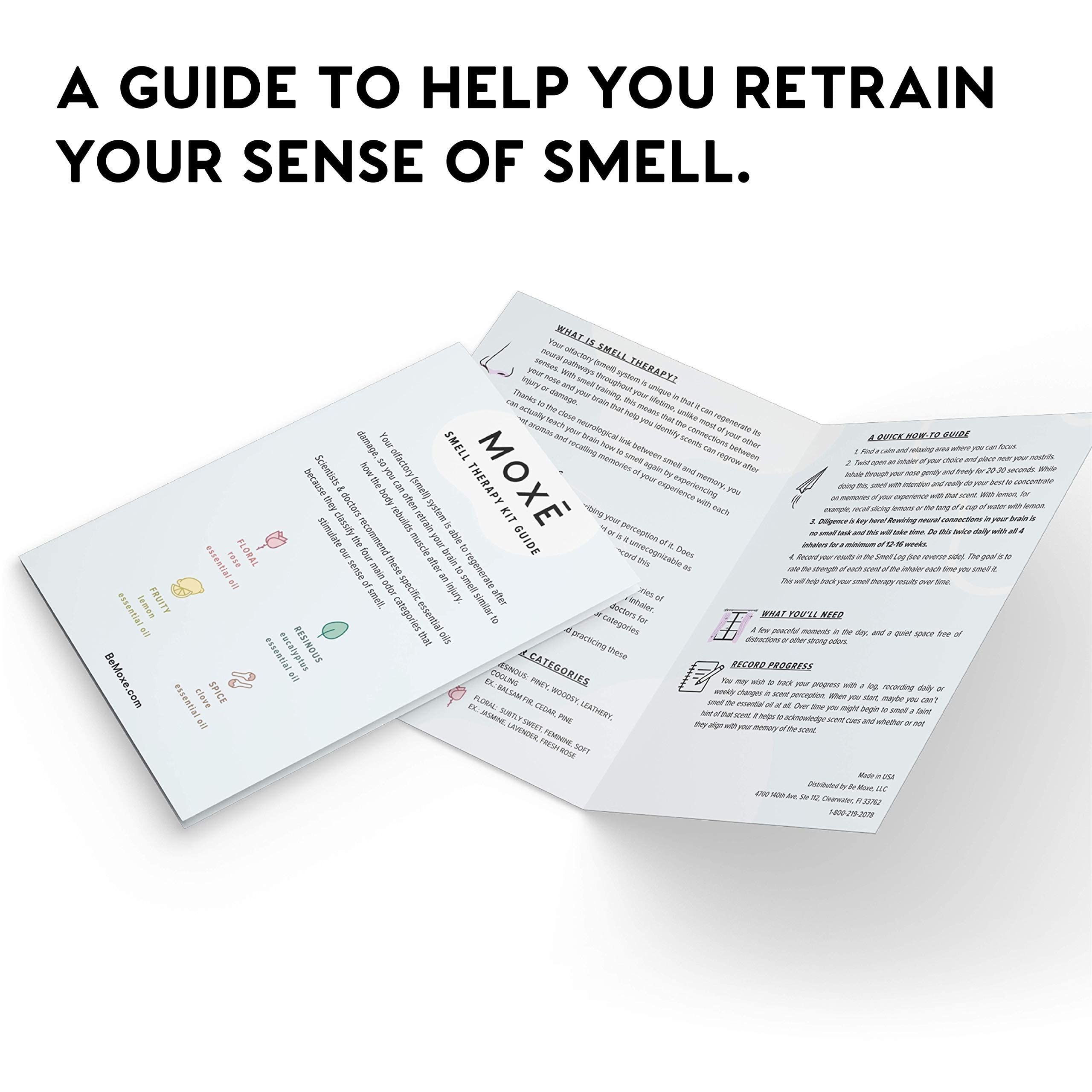 MOXE eucalyptus inhaler from the smell training kit for crisp notes