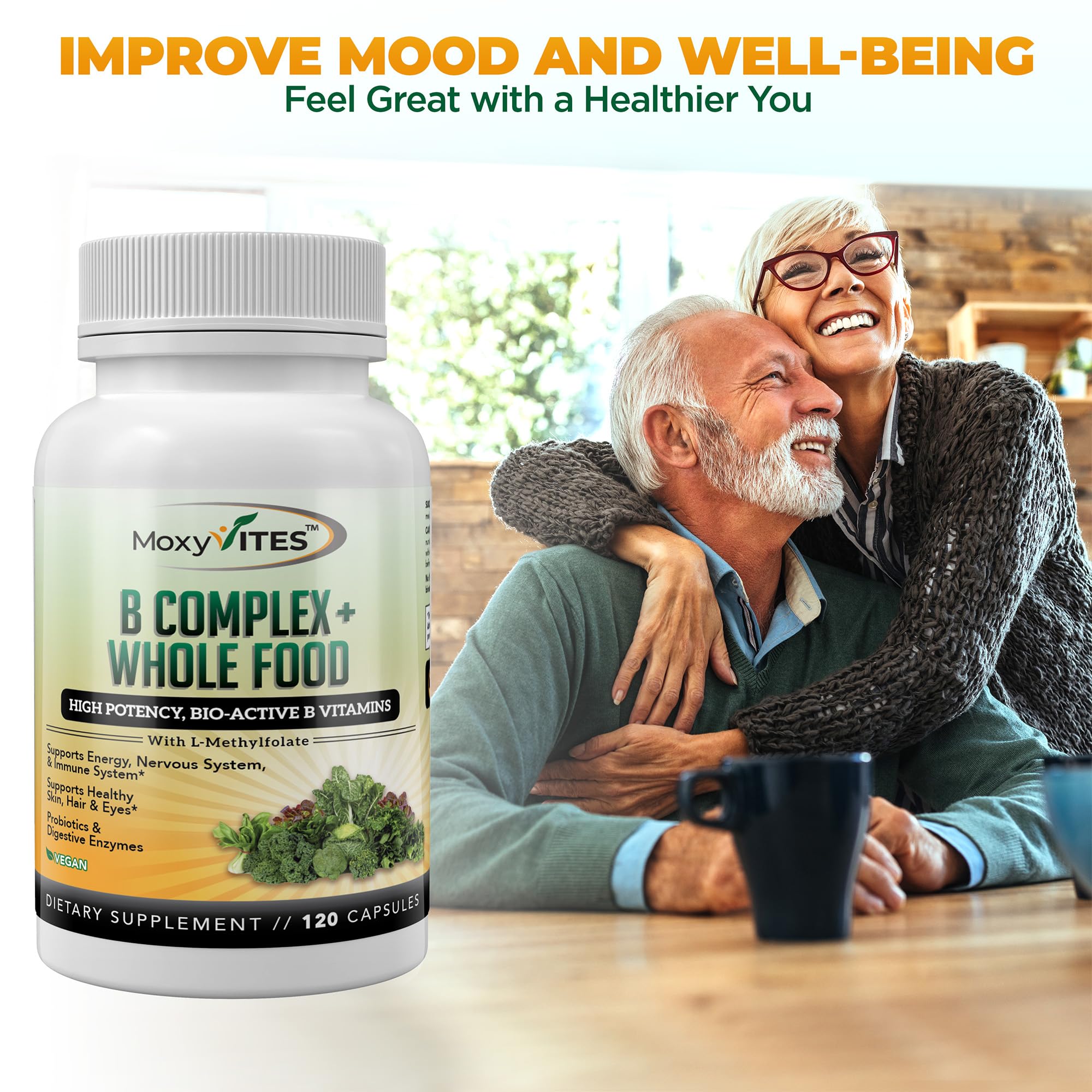 MoxyVites vegan, allergen-free formula suitable for daily use.