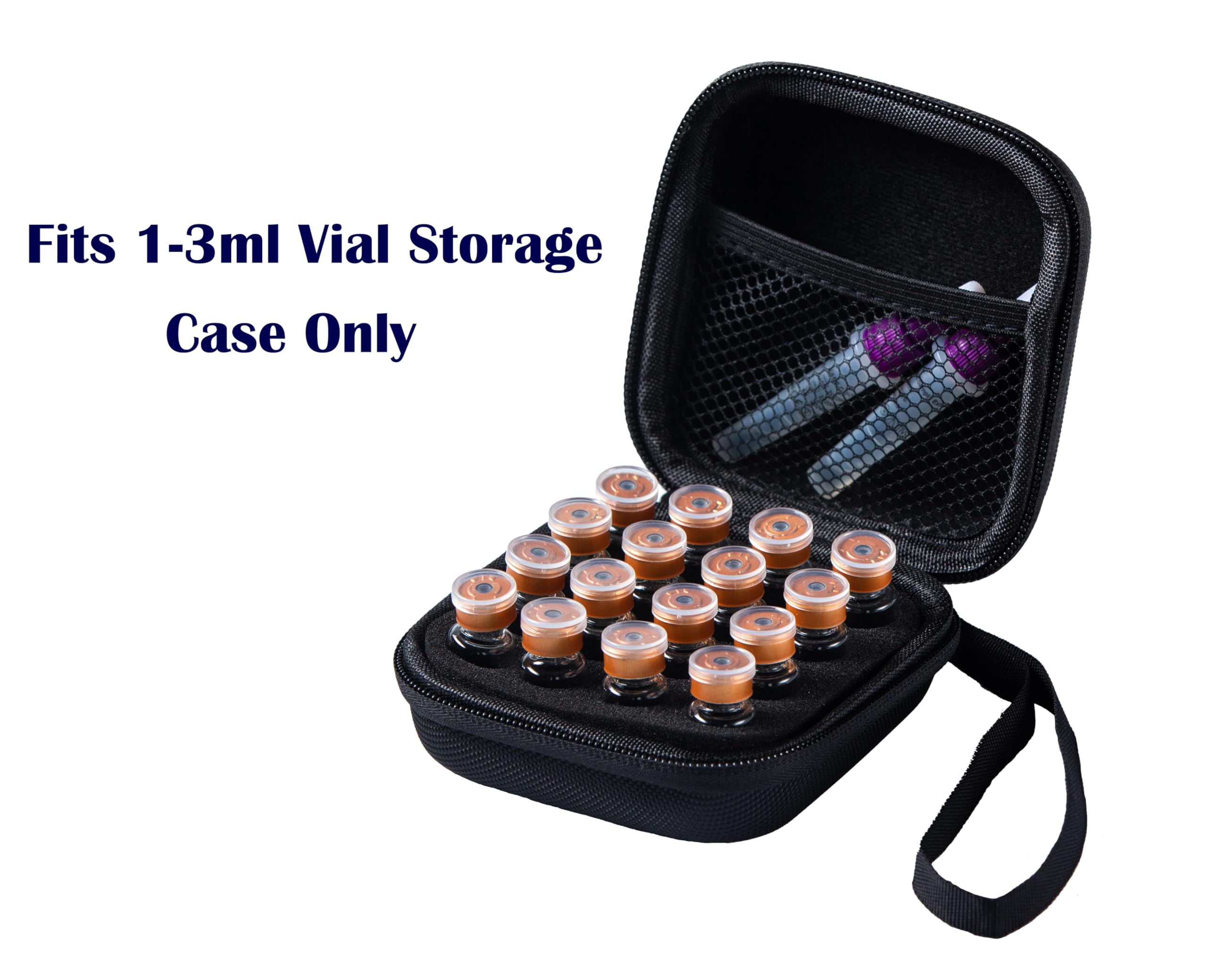 Moyite case with hand strap and logo for easy portability.