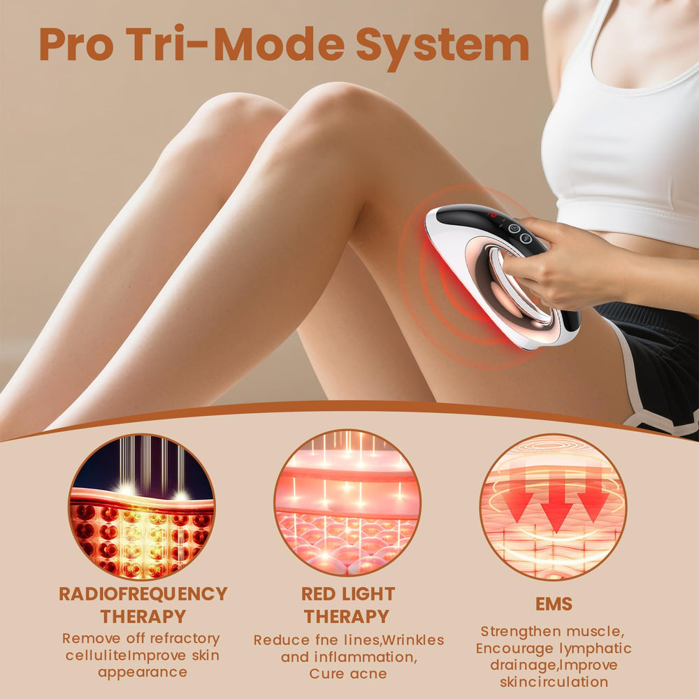 Mozoss Cellulite Massager abdomen treatment area use