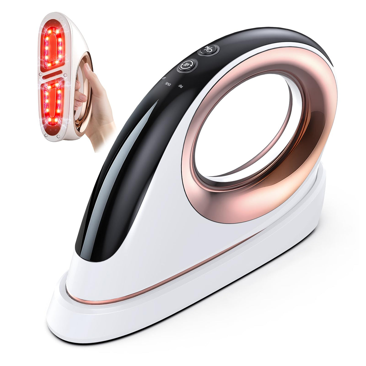 Mozoss Cellulite Massager front view for at-home care and portability