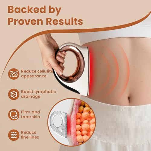 Mozoss Cellulite Massager handheld use with easy grip design