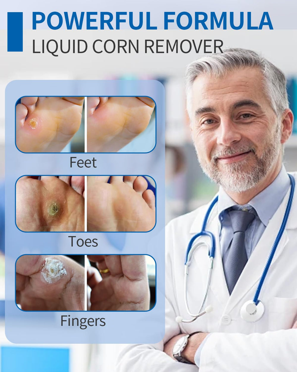 MQ application step with liquid and cushions for guidance