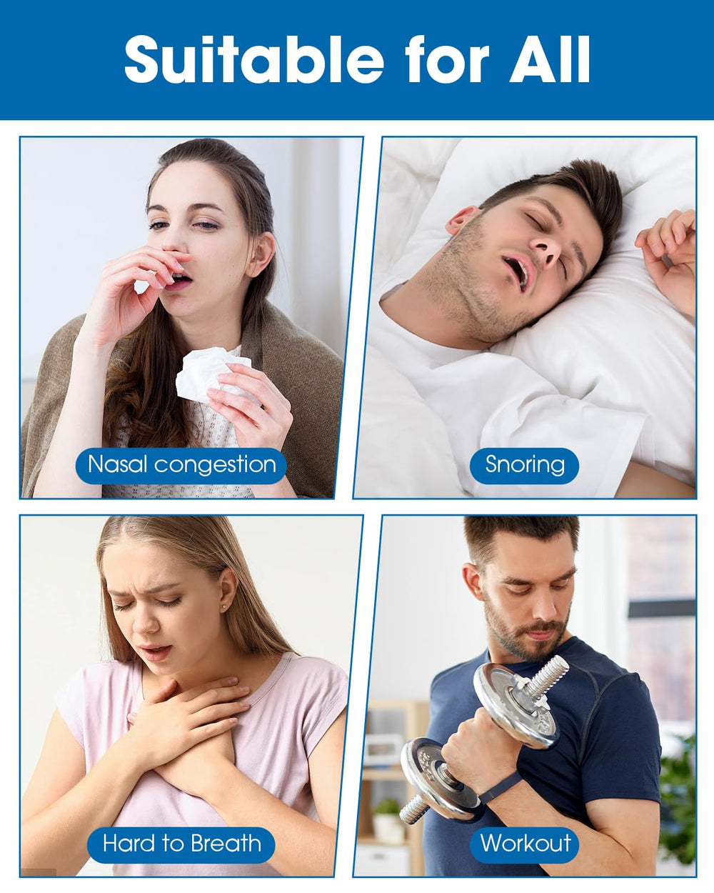 MQ nighttime use helps breathing peacefully for restful sleep