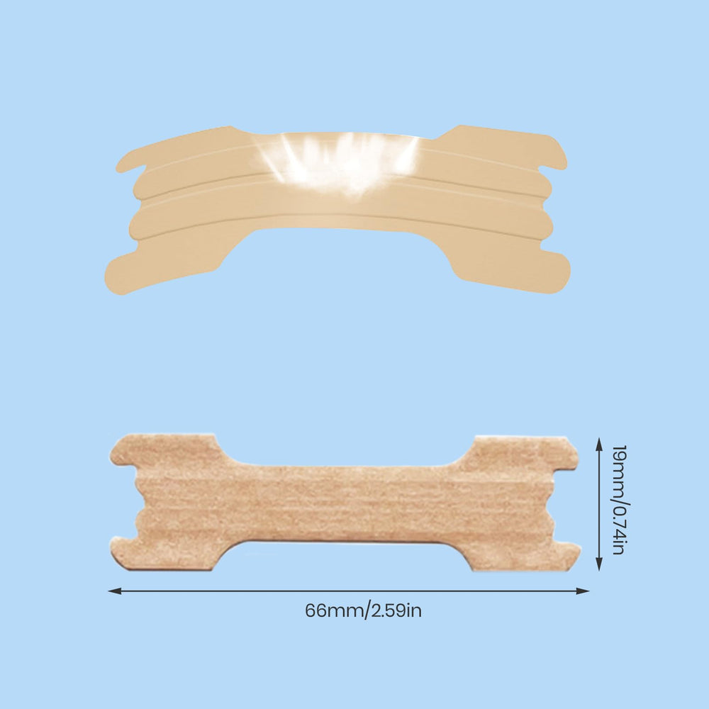 MQUPIN nasal strips travel case ready for night and trip use