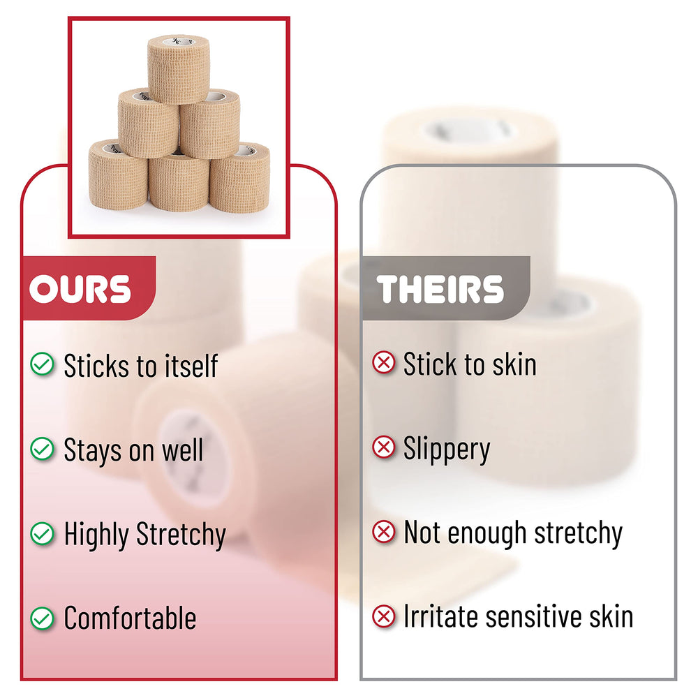 Mr. Pen pet-care bandage wrap helps protect paws and legs.