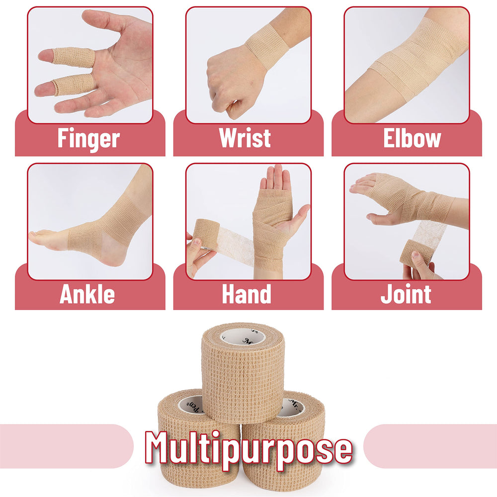 Mr. Pen sport-protection bandage wrap provides joint support during activity.
