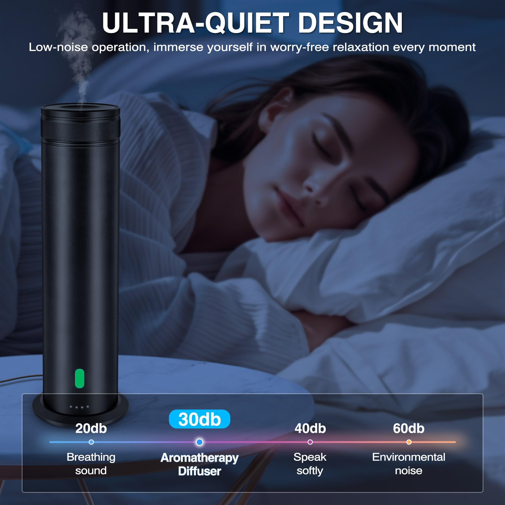 Mriykio remote control for easy fragrance adjustments from anywhere.