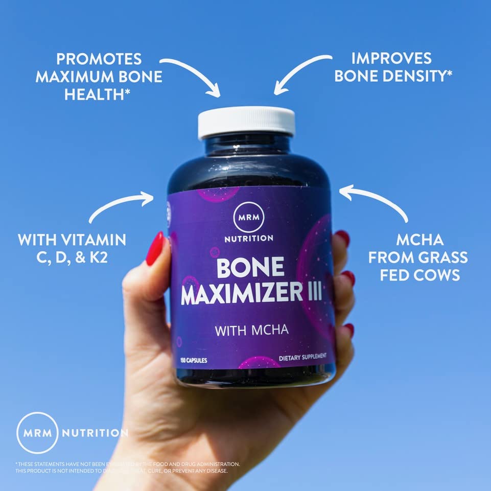Daily dosage guidance for MRM Bone Maximizer III capsules