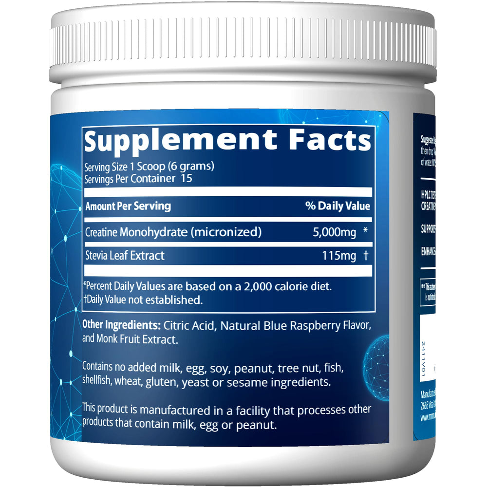 MRM Creatine Dry Scoop measuring with precision for consistent post-workout shakes
