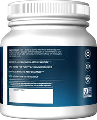 MRM Creatine Monohydrate 500 athlete in action, implying faster recovery after workouts