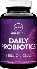 MRM Daily Probiotics – 5 Billion CFU, 16 Strains, Shelf-Stable | Gut & Immune Support | 30 Servings