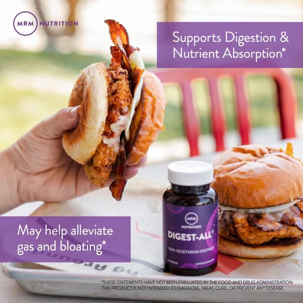 MRM Digest-All lactase amylase and lipase capsules supporting nutrient absorption
