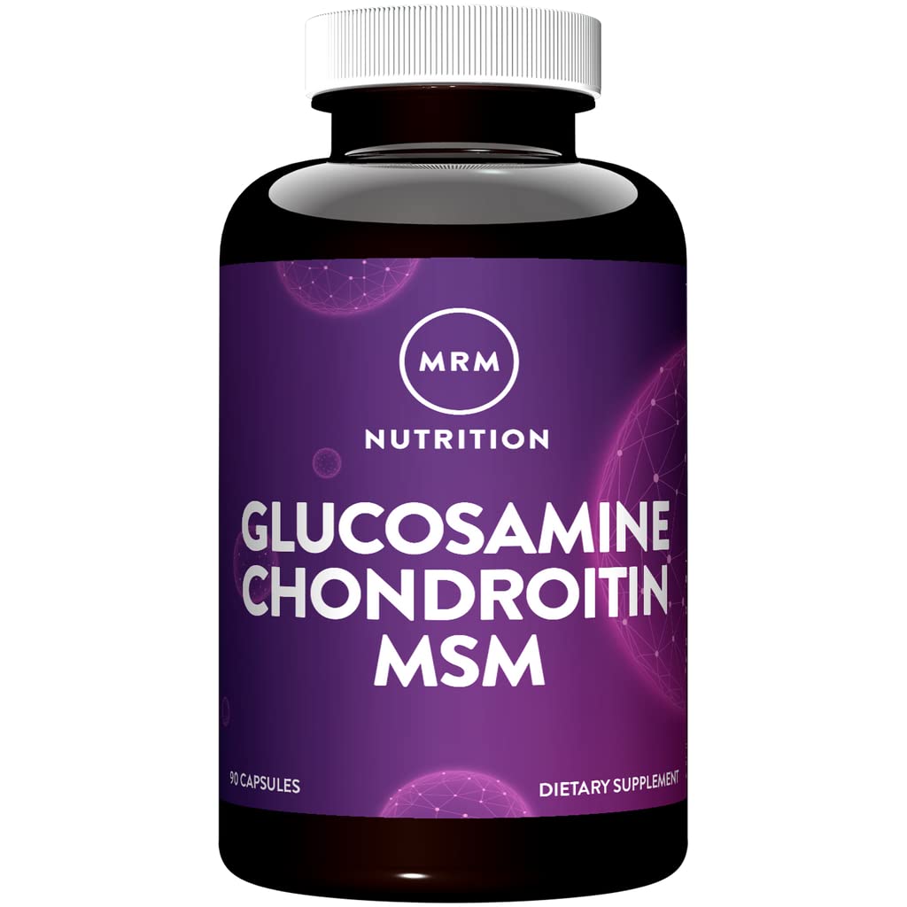 MRM Glucosamine Chondroitin MSM bottle for joint support