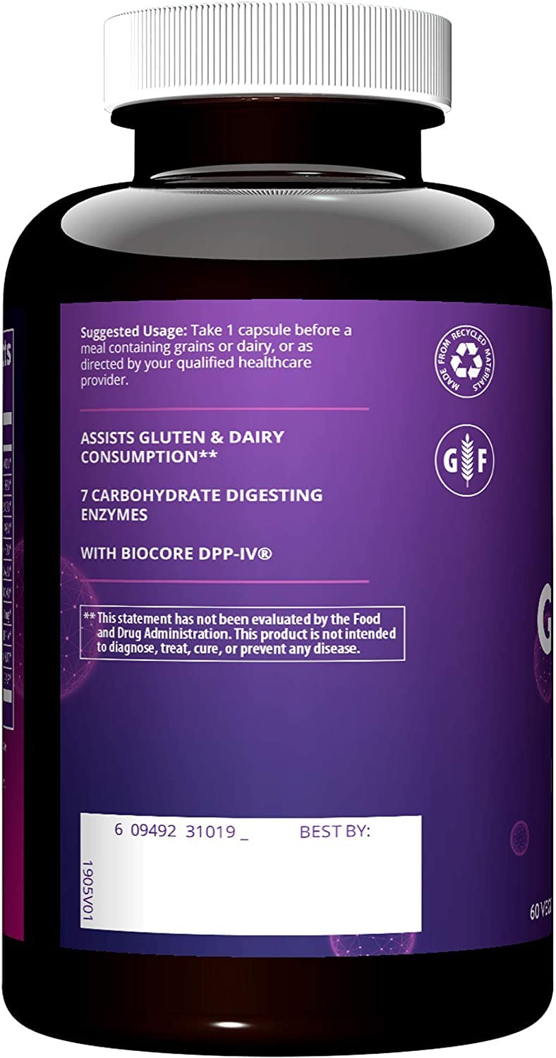 MRM Gluten-Aid digestive enzyme blend for efficient nutrient absorption