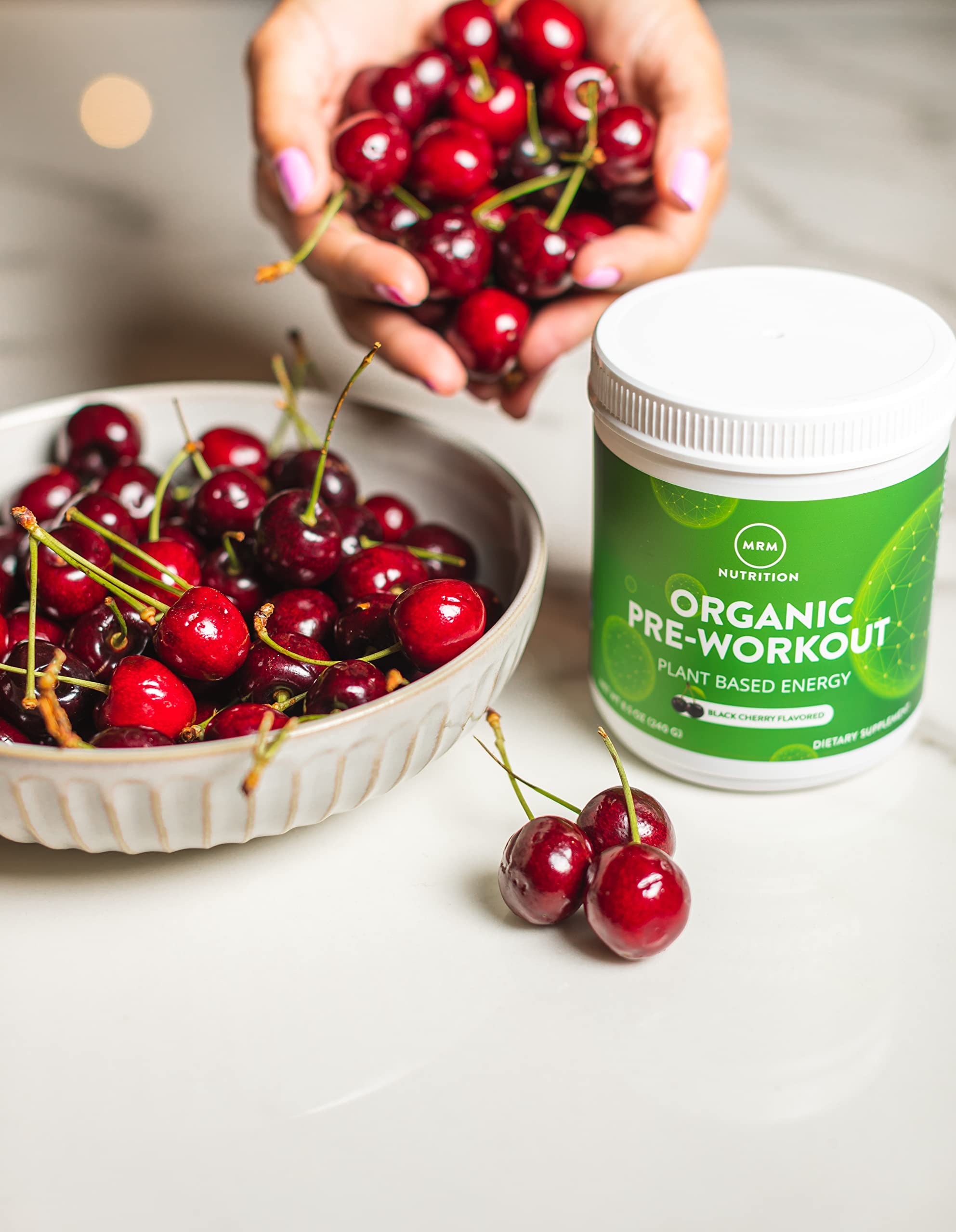 Shaker with Island Fusion being stirred for a smooth, energizing drink.